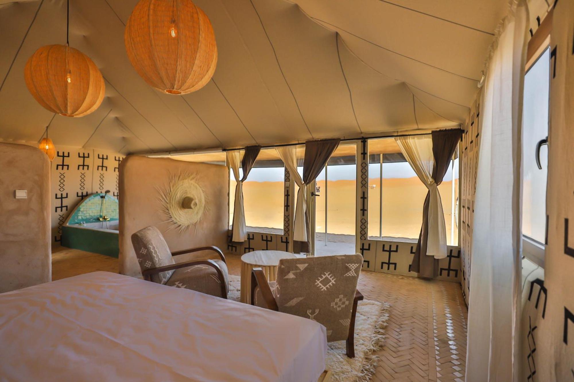 Aiour Luxury Camp Hotell Merzouga Eksteriør bilde